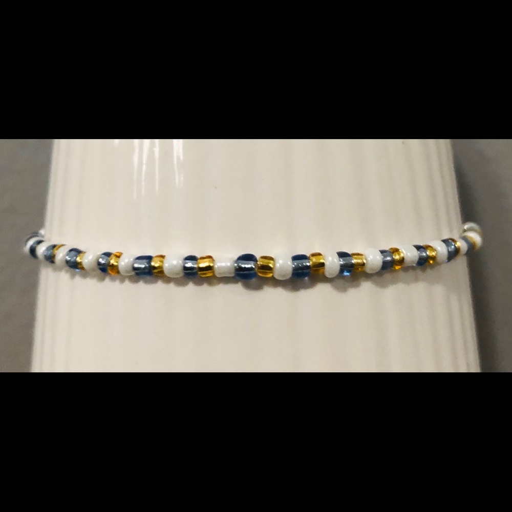 Handmade beaded bracelet